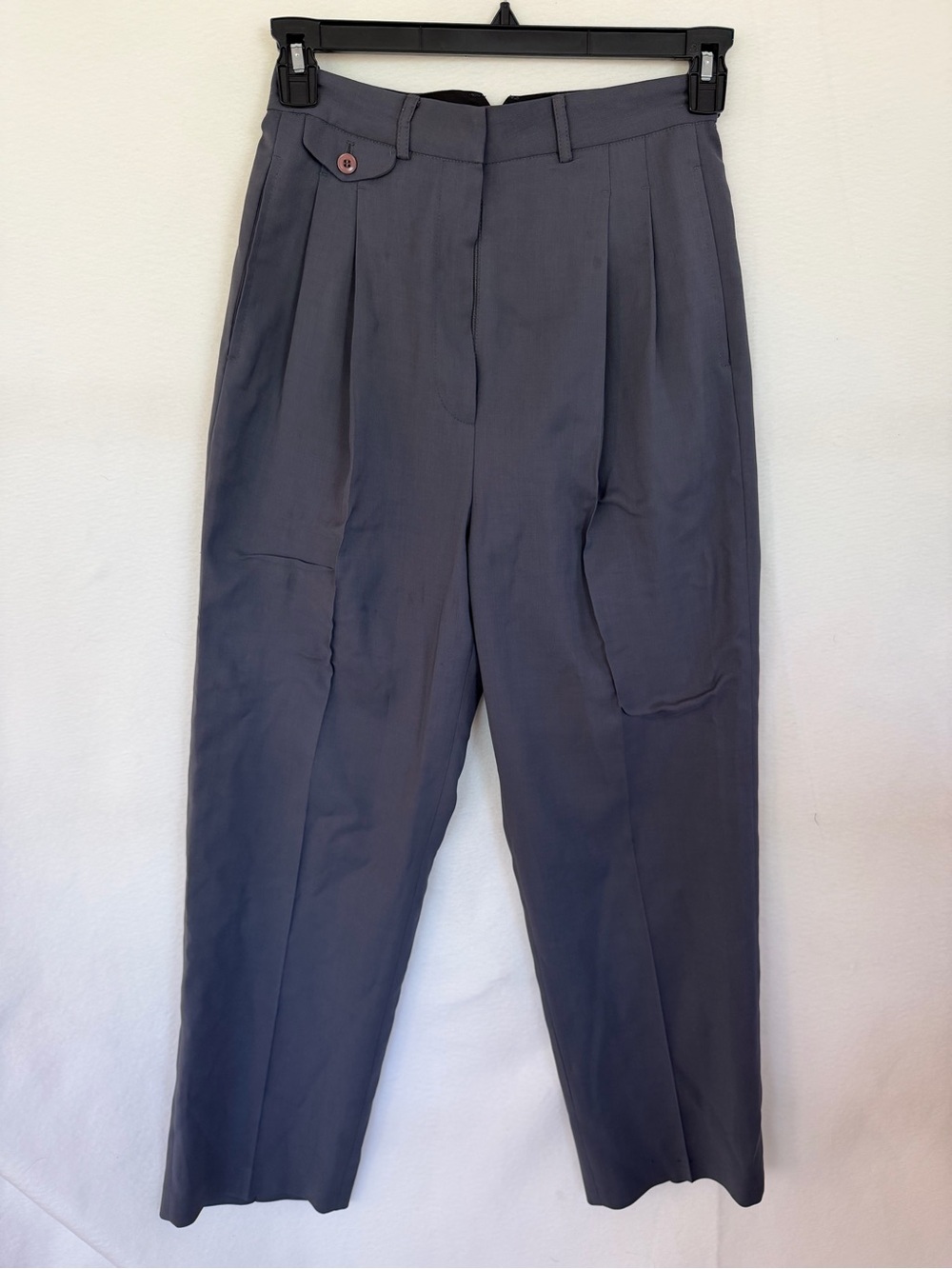 Frankie Shop Women's Pleated Front Grey Trousers EUC